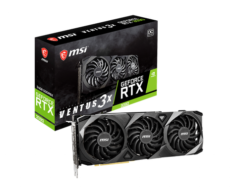 MSI NVIDIA GeForce RTX™ 3090 VENTUS 3X 24G OC BACKORDER