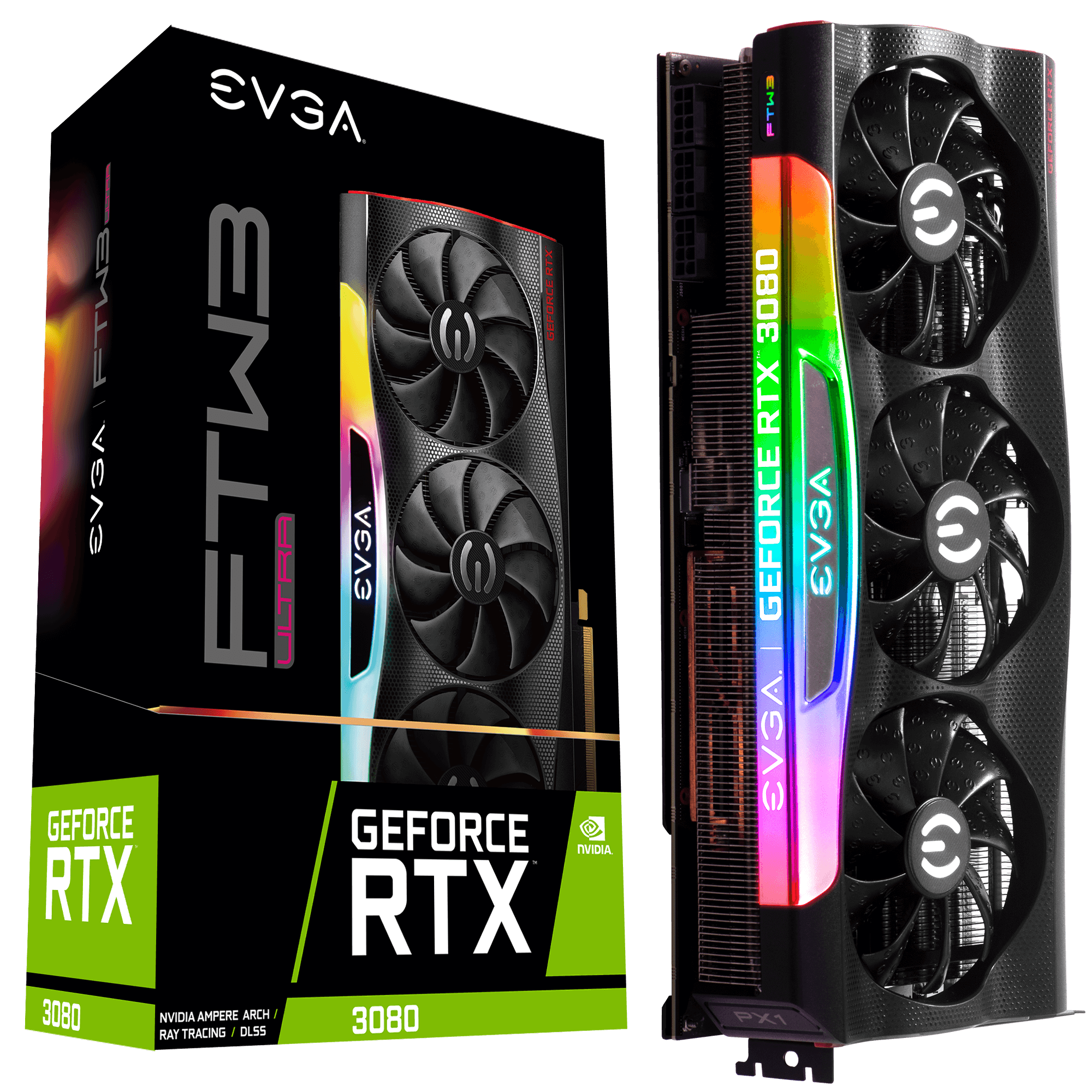 EVGA GeForce RTX 3080 FTW3 ULTRA GAMING + PSU 850W EVGA COMBO BACKORDER