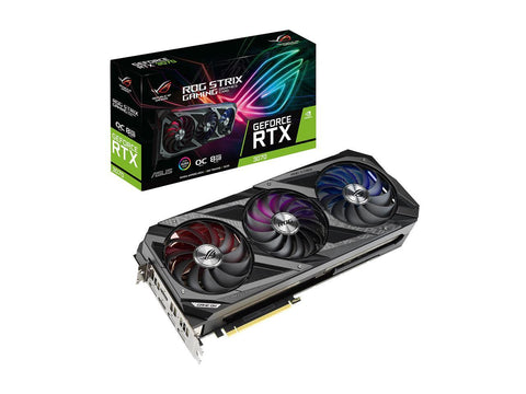 ASUS ROG Strix GeForce RTX 3070 DirectX 12 ROG-STRIX-RTX3070-O8G-GAMING 8GB 256-Bit GDDR6 PCI Express 4.0 HDCP Ready Video Card + EVGA 400 Watt PSU Bundle Backorder