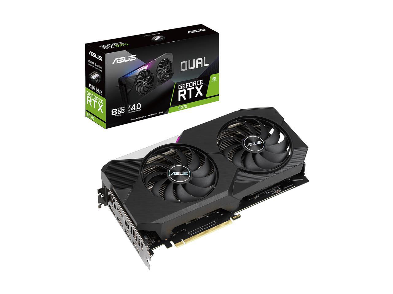 ASUS Dual GeForce RTX 3070 + EVGA 400w Watt PSU Bundle IN STOCK