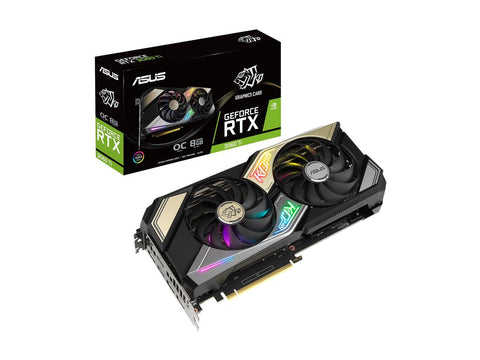 ASUS Geforce RTX 3060 TI KO Video Graphics Card + 400W PSU Bundle BACKORDER