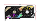 ASUS Geforce RTX 3060 TI KO Video Graphics Card + 400W PSU Bundle BACKORDER