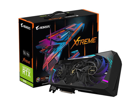 Gigabyte VCX GV-N3090AORUS X-24GD GeForce RTX 3090 XTREME 24GB GDDR6X 384B BACKORDER