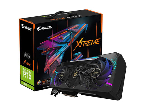 Gigabyte VCX GV-N3080AORUS X-10GD GeForce RTX 3080 XTREME 10GB GDDR6X 320B BACKORDER