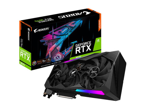 Gigabyte AORUS Master GeForce RTX 3070 MASTER 8GB GDDR6 256B ATX+ 400 PSU EVGA Bundle BACKORDER