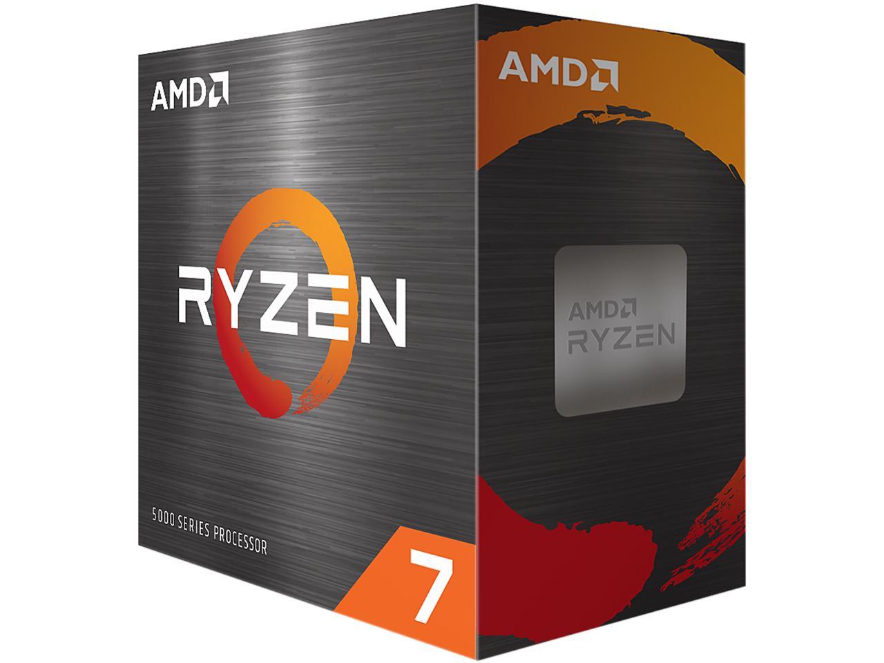 AMD Ryzen 7 5800X 8-Core 3.8 GHz Socket AM4 105W 100-100000063WOF Desktop Processor