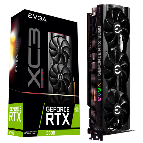 EVGA NVIDIA GeForce RTX 3090 XC3 Ultra Gaming 24GB + 550w EVGA PSU BUNDLE