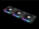 LIAN LI UNI FAN SL120 RGB BLACK 3X 12CM FAN PACK WITH CONTROLLER