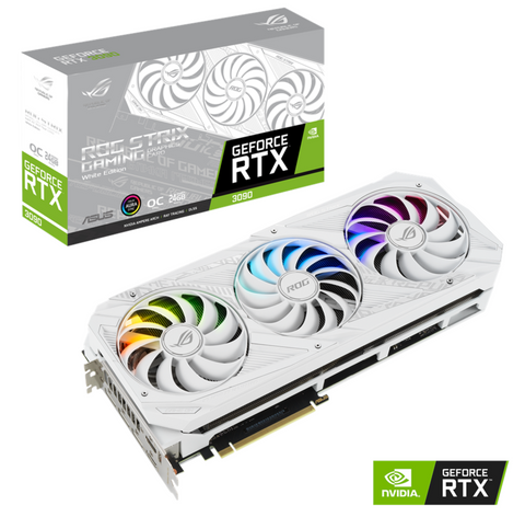 ASUS ROG Strix GeForce RTX 3090 OC DirectX 12 WHITE BACKORDER