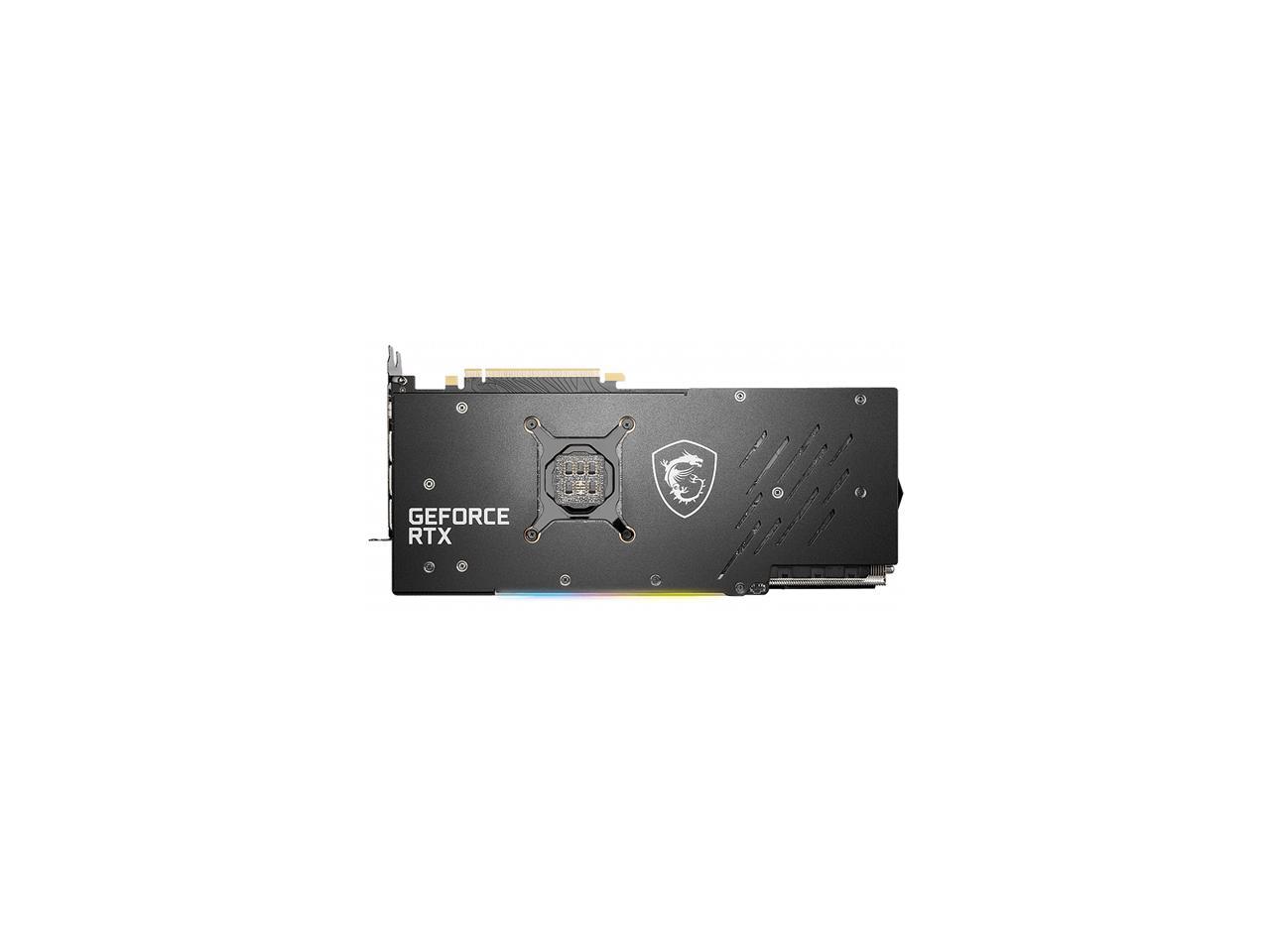 MSI GeForce RTX 3080 GAMING X TRIO 10G Graphics Card BACKORDER