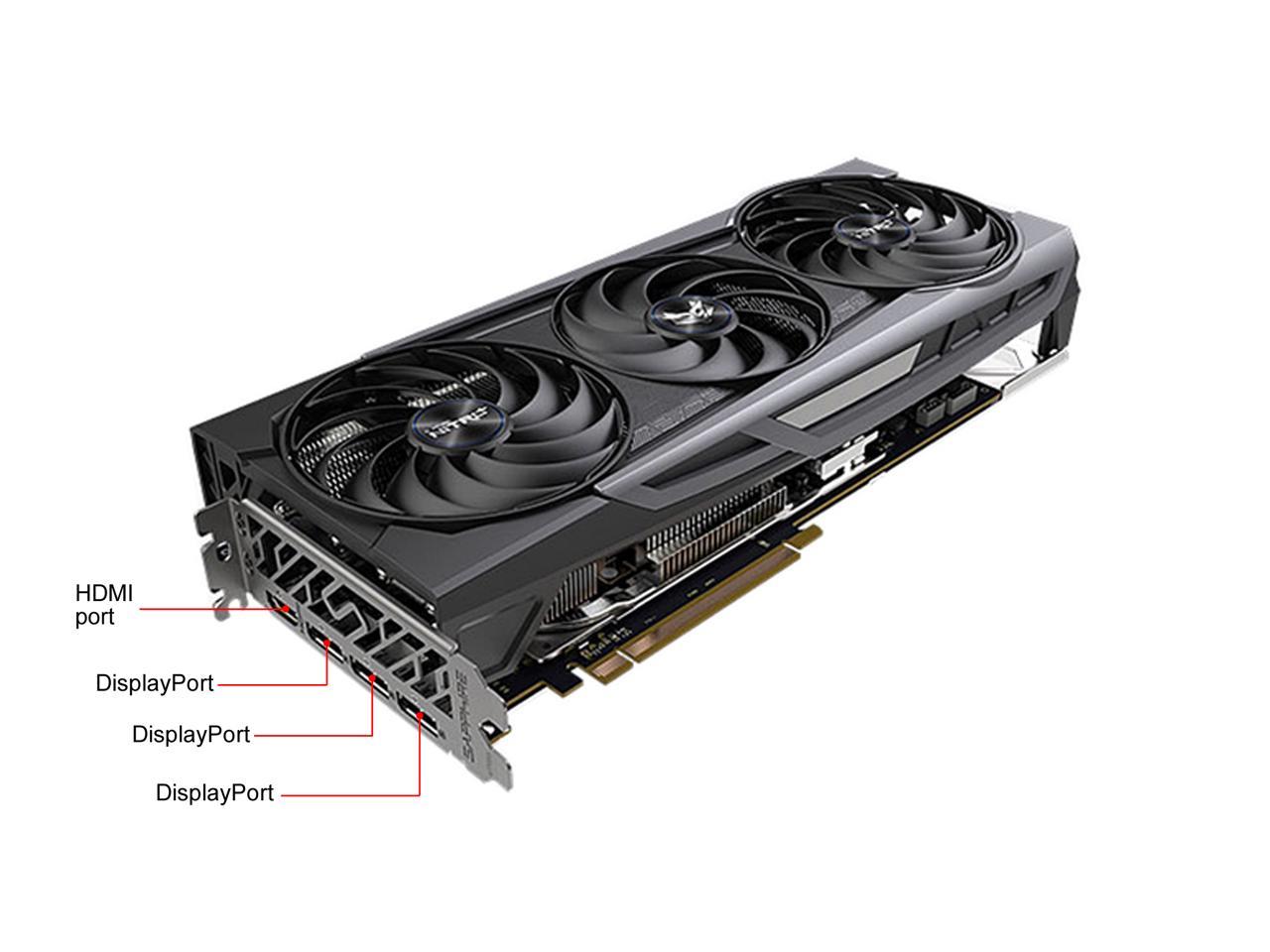 SAPPHIRE NITRO+ Radeon RX 6800 DirectX 12 11305-01-20G 16GB 256-Bit GDDR6 PCI Express 4.0 ATX Gaming Graphics Card, AMD BACKORDER*