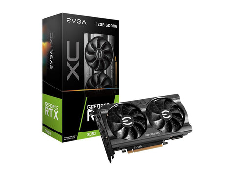 EVGA GeForce RTX 3060 XC GAMING, 12G-P5-3657-KR, 12GB GDDR6, Dual-Fan, Metal Backplate  IN STOCK