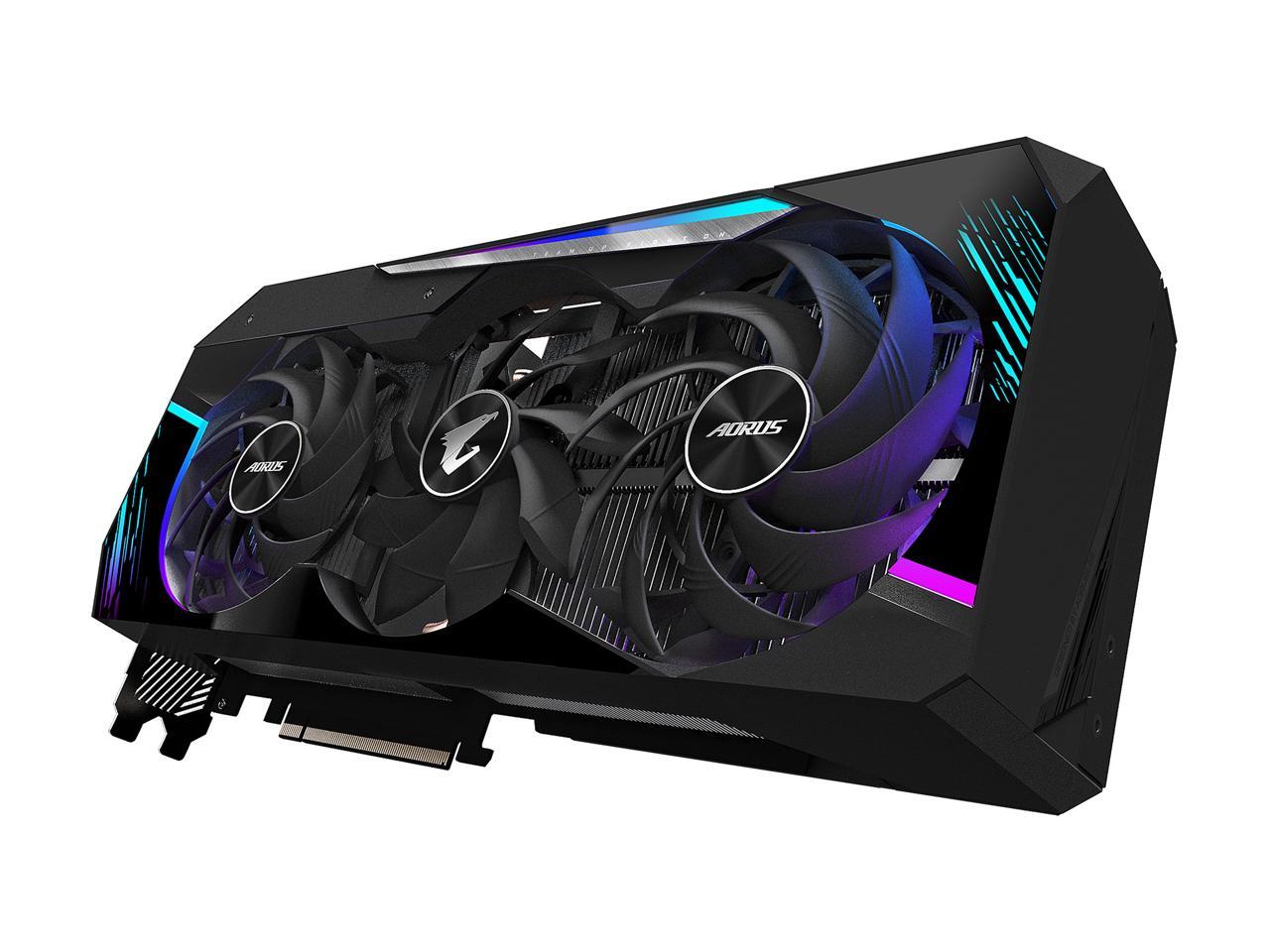 Gigabyte VCX GV-N3090AORUS M-24GD GeForce RTX 3090 MASTER 24GB GDDR6X 384B BACKORDER