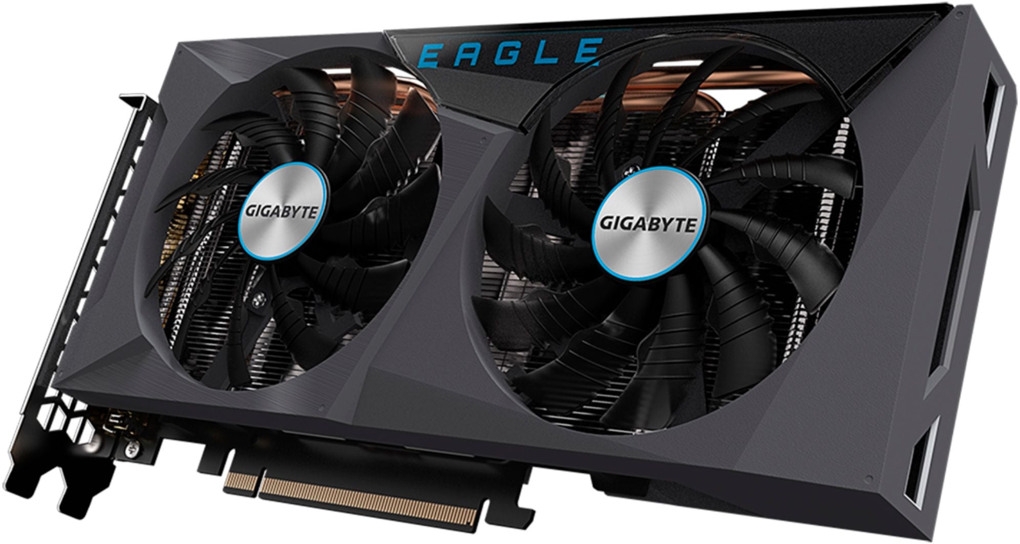 GIGABYTE - NVIDIA GeForce RTX 3060 Ti EAGLE OC 8G GDDR6 PCI Express 4.0 Graphics Card Black + 400W PSU Bundle BACKORDER